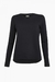 Moletom Basic Gola Careca - Preto - loja online