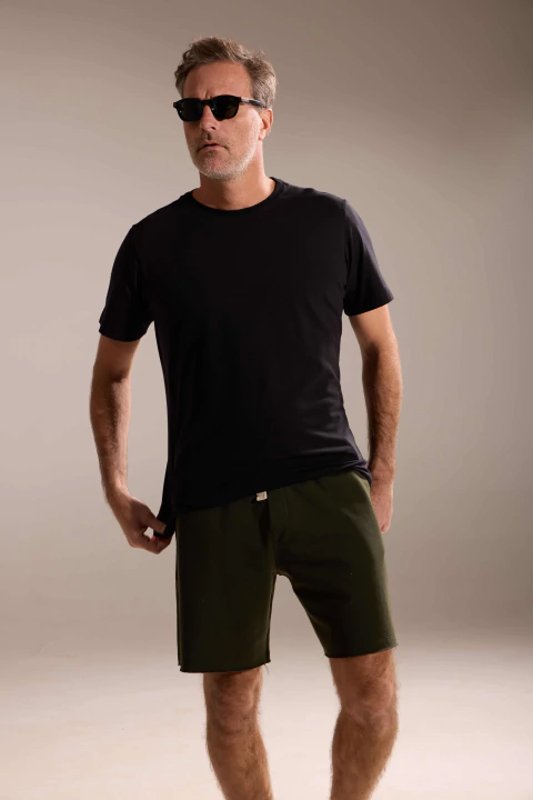 Bermuda Basic Men - Verde Musgo - comprar online