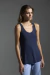 Camiseta com Alça Larga - Azul Marinho - comprar online