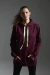 Moletom com Capuz Felpado - Burgundy - comprar online