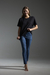 Camiseta Pima Decote Redondo - Preto - Too Basic