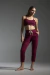 Calça Skinny Moletinho - Vinho - comprar online