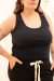 Camiseta Canelada - Preto - loja online