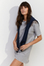 Vestido Camiseta Soso - Cinza Mescla - comprar online