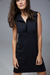 Vestido Polo Moletinho - Preto
