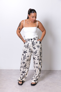 Calça Estampada - AlfaitariaTropical - comprar online