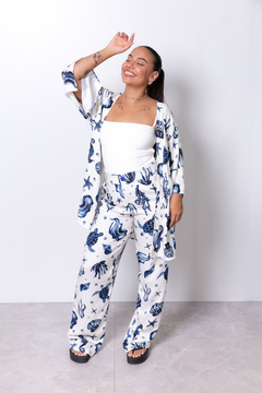 Calça Estampada - Alfaitaria Fundo do Mar - loja online