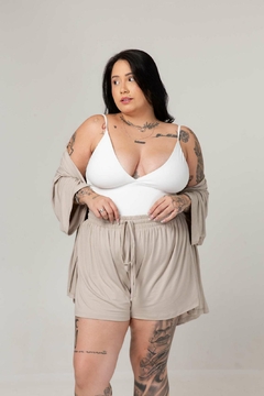 Kimono Cinza - Isa - comprar online