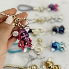 Llavero Osito con brillos - Sonics Accesorios