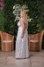 Imagem do Vestido longo com rendas de flores para casamentos
