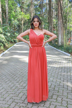 Vestido Multiformas Terracota - comprar online