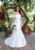 Vestido para noiva de cetim sereia longo com calda. - comprar online