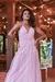 Vestido de tule rose com brilho (moda)