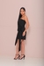 vestido curto casual preto newbaby