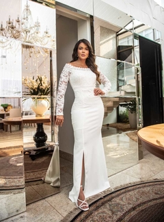 vestido Longo ombro a ombro Gripir