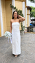 Vestido mídi longo vadis