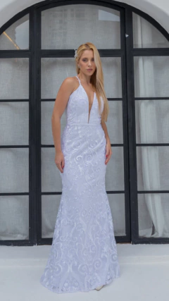 Vestido de Noiva Sereia Luxo Bordado – Encanto das Águas (Ariel) - comprar online