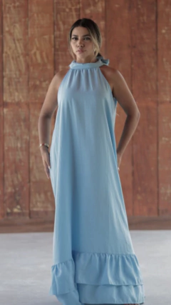 Vestido longo azul serenity (Ipanema ) - comprar online