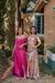 vestido longo de cetin friday rose - Noiva no Civil | Vestido de noiva civil e festa