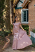 vestido longo de cetin friday rose