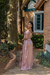 vestido longo de cetin friday rose na internet
