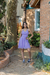 Vestido curto debutante lavanda com brilho (Fifi) - comprar online