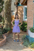 Vestido curto debutante lavanda com brilho (Fifi) na internet