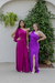 Vestido longo fucsia um ombro só ( onon) - Noiva no Civil | Vestido de noiva civil e festa