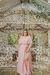 vestido ombro a ombro , longo rosa-rose plus size na internet