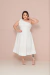 Vestido midi lady like Plus size na internet