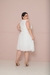 VESTIDO BRANCO PLUS SIZE PLISSADO PARA NOIVA NO CIVIL - Noiva no Civil | Vestido de noiva civil e festa