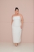 Imagem do Vestido branco, com manga removíveis ,para noivas, casamento no civil, noivado PlusSIze (Divs midi)