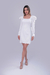 Vestido branco para noivas no civil LM ,inspiração Vestido do casamento da Larissa Manoella - comprar online