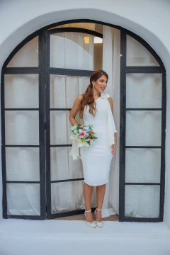 Vestido de neocrepe Antonella - comprar online