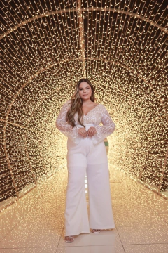 Macacao para noivas no civil , confortável e elegante