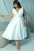 Vestido Branco plus size, midi (Serena) - comprar online