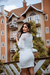 Vestido para casamento no civil , batizado, jantar de noivado (Modelo inspiração da Marina Ruy Barbosa) - Noiva no Civil | Vestido de noiva civil e festa