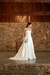 Vestido de noiva 2 em 1, curtinho de cetim e outro longo - comprar online