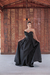 vestido longo preto de chic, chic, tomara que caia, com detalhes (fashionista) na internet