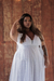 Vestido Longo de Tule branco tendetwo - loja online