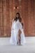 Vestido Longo de Tule branco tendetwo - Noiva no Civil | Vestido de noiva civil e festa