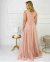 vestido longo rose de lurex (rebeca) na internet