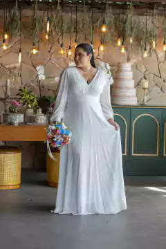 Vestido fluido plus SIZE