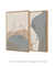 Conjunto 2 Quadros Abstratos Kisses - Quadros para Decoração - Empório dos Quadros