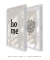 Conjunto 2 Quadros Minimalist Home - loja online
