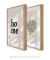 Conjunto 2 Quadros Minimalist Home