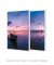 Conjunto 2 Quadros The Sunset Boat - comprar online