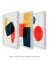 Conjunto 3 Quadros Abstract Art - loja online