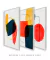 Conjunto 3 Quadros Abstract Art - loja online