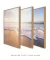 Conjunto 3 Quadros Eternas Ondas - Quadros para Decoração - Empório dos Quadros